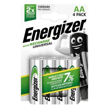 Pilas recargables Energizer Recharge Power Plus R6/AA 1300mAh