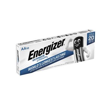 Pilas Energizer Ultimate Lithium LR6/AA - 10 uds.