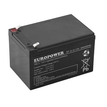 Europower EP12-12 Batería AGM 12V/12Ah