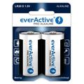 Pilas alcalinas EverActive Pro LR20/D 17500mAh - 2 uds.