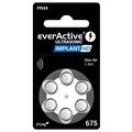 Pilas para audífonos EverActive Ultrasonic Implant HD 675/PR44 - 6 uds.