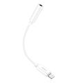 Foneng BM20 Adaptador de audio de Lightning a 3.5mm - Blanco