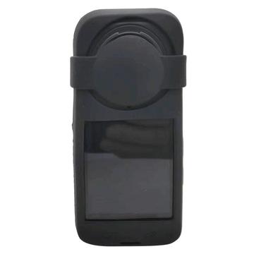 Funda de silicona protectora contra caídas para la cámara de acción Insta360 X4 - Negro