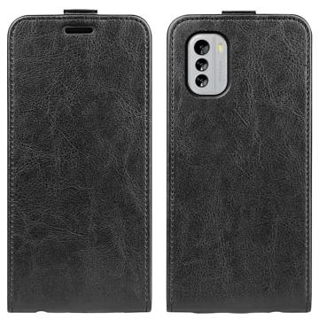 Funda con Tapa Vertical para Nokia G60 - Negro