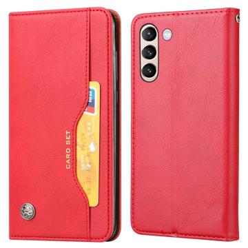 Funda Serie Card Set para Samsung Galaxy S23 5G - Estilo Cartera - Rojo