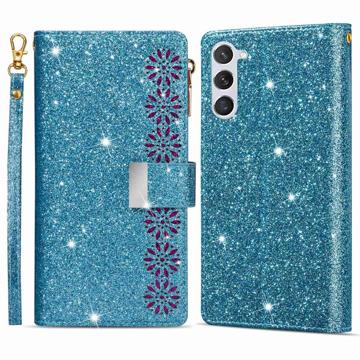 Funda Starlight Series para Samsung Galaxy S23 5G - Estilo Cartera - Azul