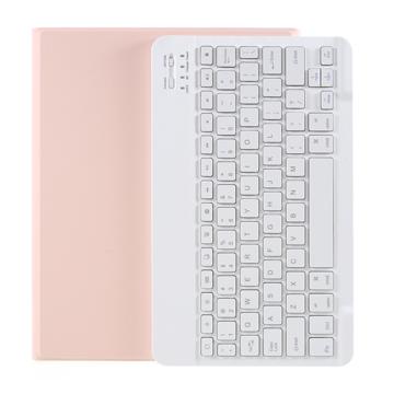 Funda con Teclado Bluetooth y Ranura para Lápiz para iPad Air 2024/2022/2020 - Rosa