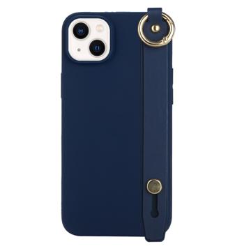 Funda de TPU Candy Color con Correa de Mano para iPhone 14 Plus