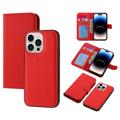 Funda Desmontable para iPhone 14 Pro - Rojo