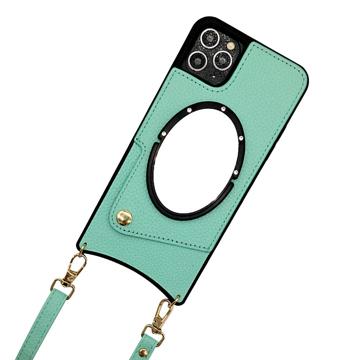 Carcasa Recubierta con Espejo Fish Tail para iPhone 14 Pro Max - Verde