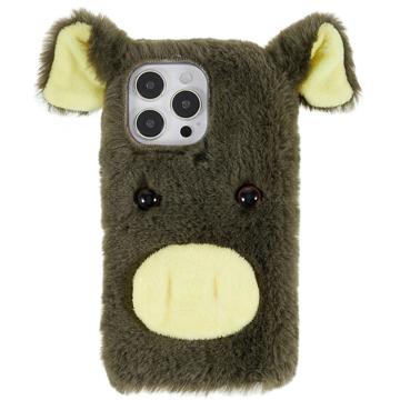 Funda Híbrida Fluffy Plush para iPhone 14 Pro