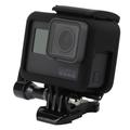 Carcasa con marco para GoPro Hero 5/6/7 - Negra