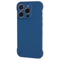 Carcasa de Plástico Sin Marco para iPhone 14 Pro Max - Azul Oscuro