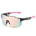 Gafas de running con montura completa y lentes de color - Negro / Rosa