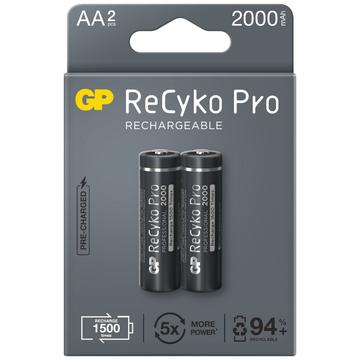 GP ReCyko Pro Pilas AA recargables 2000mAh