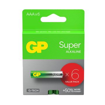 GP Super G-Tech LR03/AAA Pilas alcalinas