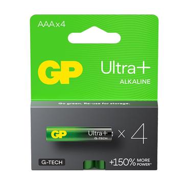 GP Ultra+ G-Tech Pilas LR03/AAA - 4 uds.