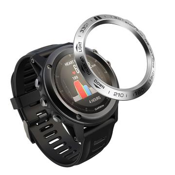 Tapa de acero inoxidable para bisel de reloj Garmin Fenix 3/3 HR