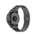 Corea de Acero Inoxidable para Garmin Fenix 5S/5S Plus/6S/6S Plus/7S - Negro