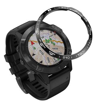 Tapa de acero inoxidable para bisel de reloj Garmin Fenix 6/6 Pro