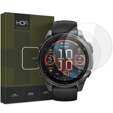 Protector de Pantalla Hofi Premium Pro+ para Garmin Fenix 8 - 51mm - 2 Uds. - Claro