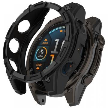 Funda de TPU resistente para Garmin Fenix 8 - 51mm - Negro