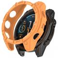 Funda de TPU resistente para Garmin Fenix 8 - 51mm - Naranja