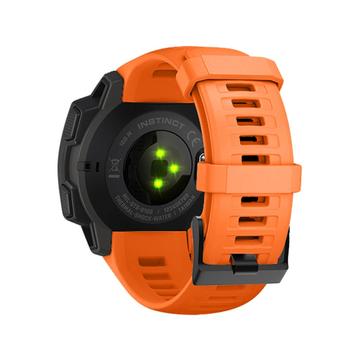 Correa de Silicona Suave para Garmin Instinct - Naranja