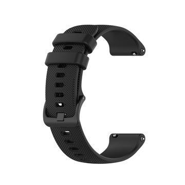 Correa de silicona blanda para Garmin Vivoactive 3/3 Music - negra