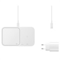 Cargador Inalámbrico Samsung Wireless Charger Duo Pad EP-P5200TWEGWW - Blanco