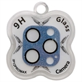 Protector de Vidro Templado para Lente de Cámara con Brillo Diseñado para iPhone 12 Pro Max - Azul