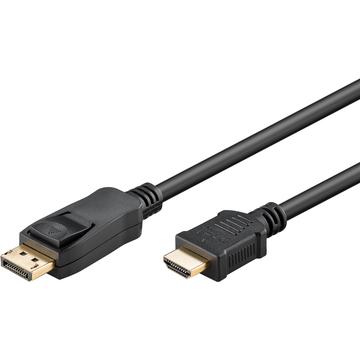 Goobay Cable DisplayPort a HDMI - UHD, 4K a 60 Hz - 1m