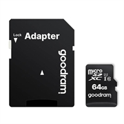 Tarjeta de memoria GoodRam MicroSDHC M1AA-0640R12 - Clase 10 - 64GB