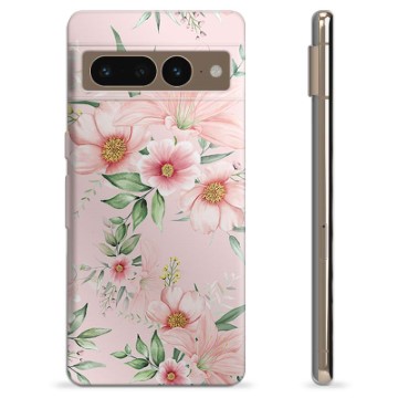 Funda de TPU para Google Pixel 7 Pro - Flores de Acuarela