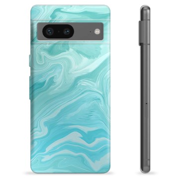 Funda de TPU para Google Pixel 7 - Mármol Azul