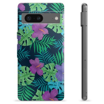 Funda de TPU para Google Pixel 7 - Flores Tropicales