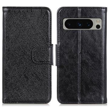 Funda Elegant para Google Pixel 8 Pro - Estilo Cartera - Negro