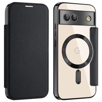 Funda abatible Google Pixel 8a con ranura para tarjetas - Compatible con MagSafe - Negro