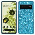 Funda Híbrida Glitter Series para Google Pixel 8a - Azul