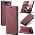 Funda Caseme Serie 013 para Google Pixel 9/9 Pro - Estilo Cartera - Vino Tinto