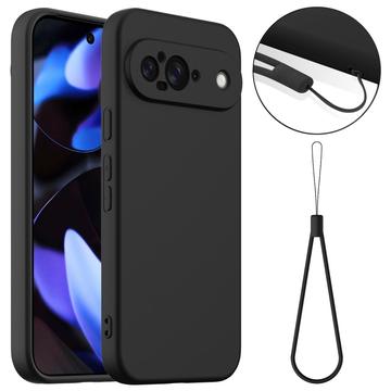 Funda de Silicona Líquida para Google Pixel 9 - Compatible con MagSafe - Negro