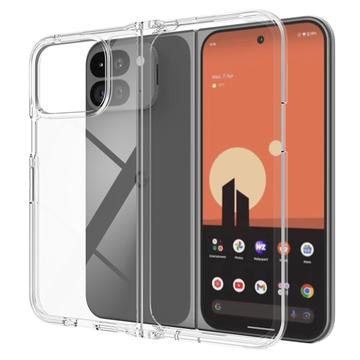 Funda Híbrida para Google Pixel 9 Pro Fold - Resistente a Arañazos - Transparente