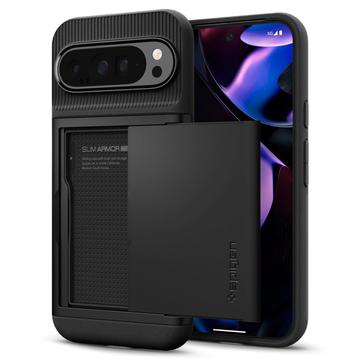 Carcasa Spigen Slim Armor CS para Google Pixel 9 Pro XL - Negro