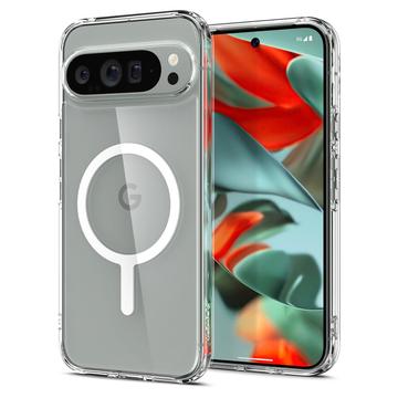 Funda Spigen Ultra Hybrid Mag para Google Pixel 9 Pro XL - Blanco / Transparente