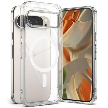 Funda híbrida Ringke Fusion Magnetic para Google Pixel 9/9 Pro - Transparente