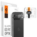 Protector de lente de cámara Spigen Glas.tR Ez Fit Optik para Google Pixel 9 - 2 Uds. - Transparente