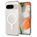 Funda Spigen Ultra Hybrid Mag para Google Pixel 9/9 Pro - Blanco / Transparente