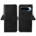 Funda con RFID para Google Pixel 9/9 Pro - Estilo Cartera - Negro