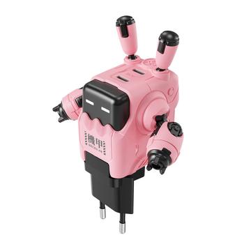 GravaStar Delta35 Cargador rápido de pared GaN de 35W - Rosa