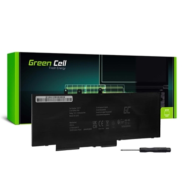 Batería Green Cell - Dell Latitude 5280, 5590, Precision 3520 - 6200mAh